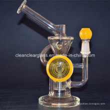 Wholesale New Colored High Quality Glass Water Pipe Oil Rig Recycler